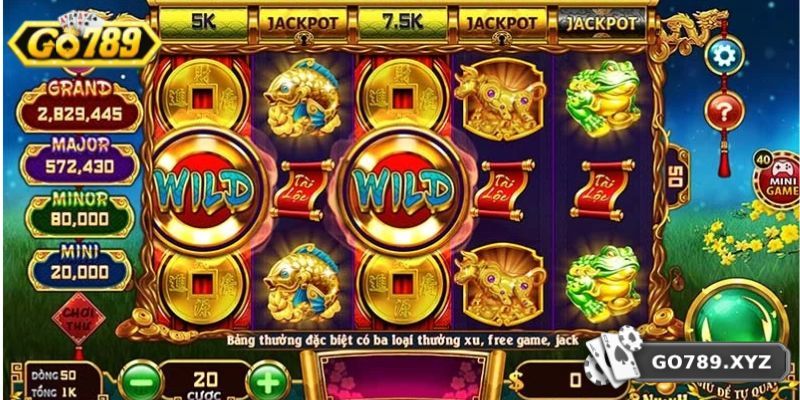 Các tính năng nổi bật ở Nổ hũ thần tài online