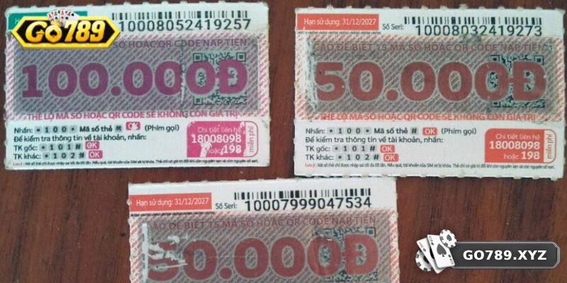 Rút tiền GO789 thành thẻ cào điện thoại đơn giản